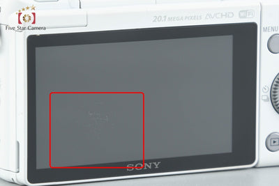 [Used] SONY α5000 ILCE-5000 Power Zoom Lens Kit White - Low Shutter Count
