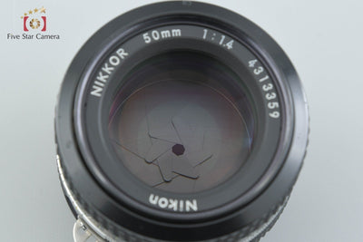 [Used] Nikon Ai NIKKOR 50mm f/1.4