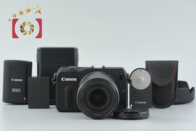 [Used] Canon EOS M EF-M 18-55 IS STM Lens Kit Black
