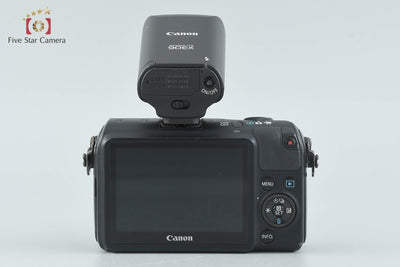 [Used] Canon EOS M EF-M 18-55 IS STM Lens Kit Black
