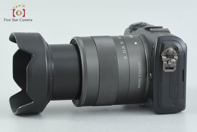 [Used] Canon EOS M EF-M 18-55 IS STM Lens Kit Black
