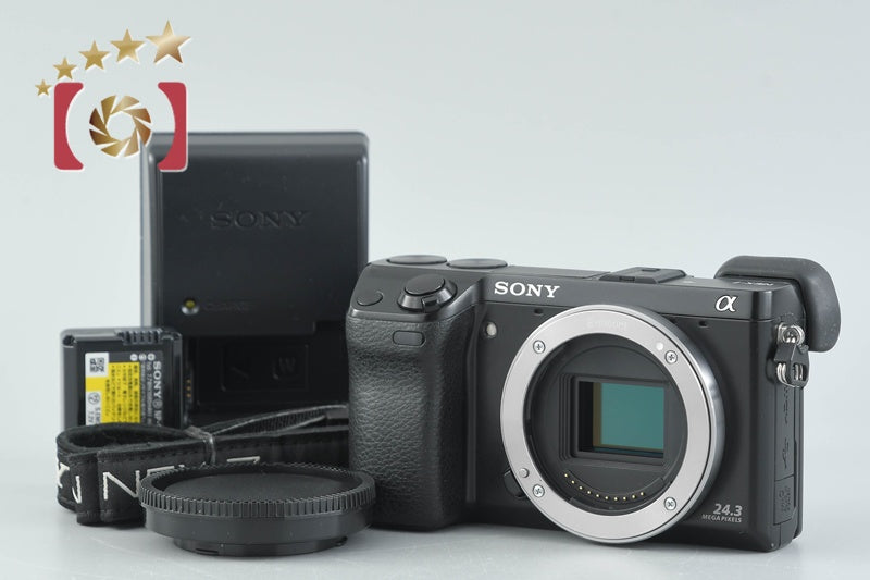 【中古】SONY ソニー α NEX-7 ブラック ミラーレス一眼カメラ シャッター回数僅少