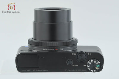 [Used] SONY Sony Cyber-shot DSC-RX100 Black Digital Still Camera with Original Box