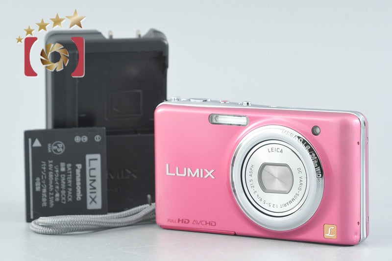 [Used] Panasonic LUMIX DMC-FX77 Glamorous Pink Compact Digital Camera