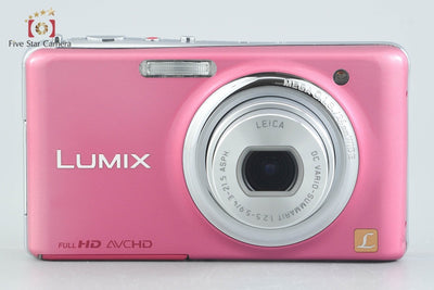 [Used] Panasonic LUMIX DMC-FX77 Glamorous Pink Compact Digital Camera