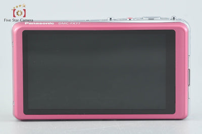 [Used] Panasonic LUMIX DMC-FX77 Glamorous Pink Compact Digital Camera