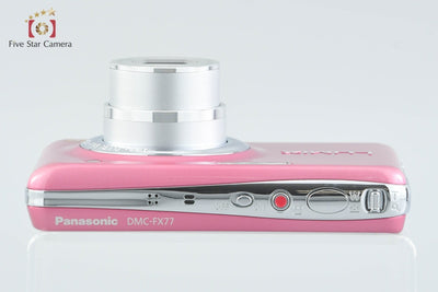 [Used] Panasonic LUMIX DMC-FX77 Glamorous Pink Compact Digital Camera