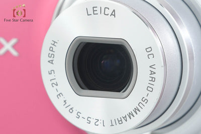 [Used] Panasonic LUMIX DMC-FX77 Glamorous Pink Compact Digital Camera