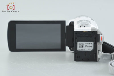 【中古】JVC ケンウッド Everio GZ-E600-W ホワイト デジタルビデオカメラ