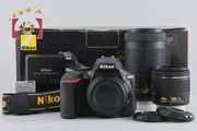 [Used] Nikon D5600 Double Zoom Kit, Low Shutter Count, With Original Box
