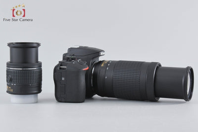 [Used] Nikon D5600 Double Zoom Kit, Low Shutter Count, With Original Box