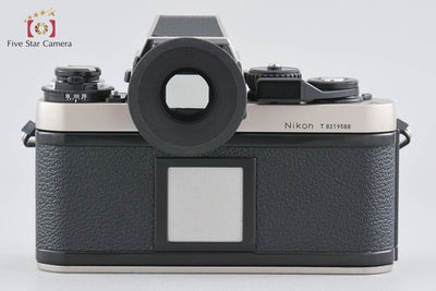 [Used] Nikon F3/T Titanium Color Film SLR Camera