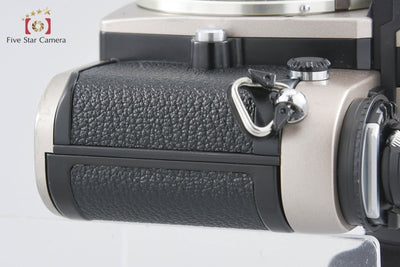 [Used] Nikon F3/T Titanium Color Film SLR Camera