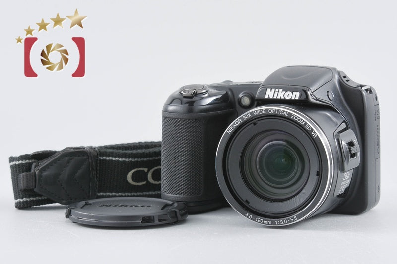 【Used】Nikon COOLPIX L820 Black Compact Digital Camera
