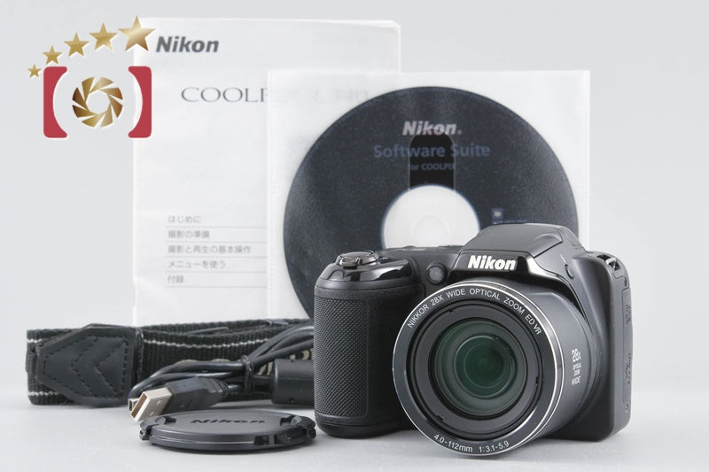 [Used] Nikon COOLPIX L340 Compact Digital Camera
