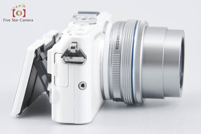 [Used] OLYMPUS Olympus PEN Lite E-PL6 14-42mm EZ Lens Kit White Shutter Count Very Low