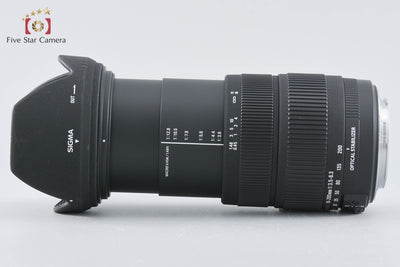 【中古】SIGMA シグマ 18-200mm f/3.5-6.3 DC OS キヤノン用