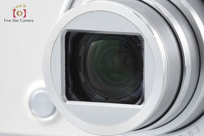 [Used] Casio EXILIM EX-ZR3200 White Compact Digital Camera