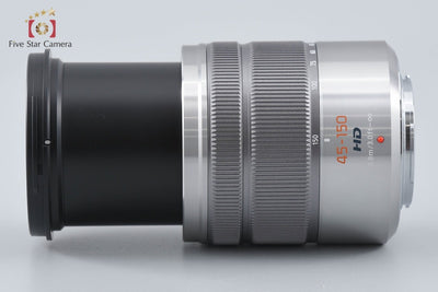 [Used] Panasonic LUMIX G VARIO 45-150mm f/4-5.6 ASPH. MEGA O.I.S. H-FS45150 Silver