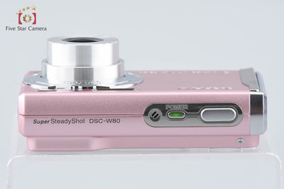 [Used] SONY Sony Cyber-shot DSC-W80 Pink Compact Digital Camera