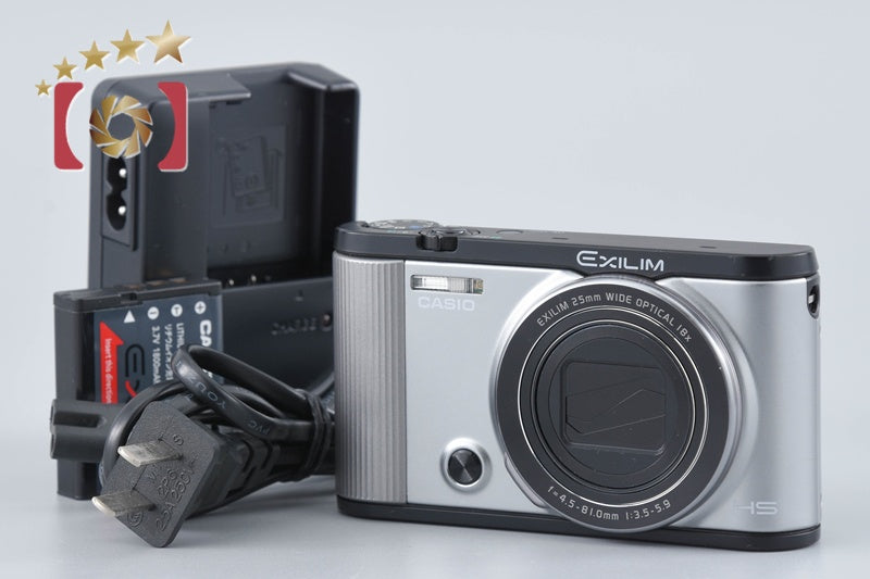 [Used] CASIO Casio HIGH SPEED EXILIM EX-ZR1600 Silver Compact Digital Camera
