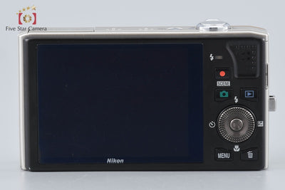 [Used] Nikon COOLPIX S8000 Champagne Silver Compact Digital Camera