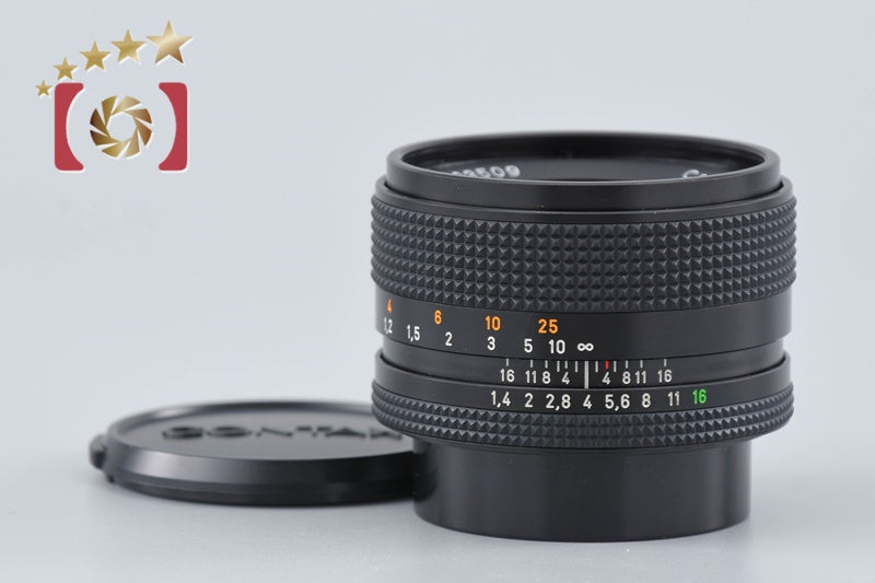 【中古】CONTAX コンタックス Carl Zeiss Planar 50mm f/1.4 T* MMJ