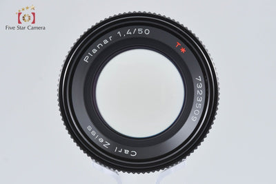 【中古】CONTAX コンタックス Carl Zeiss Planar 50mm f/1.4 T* MMJ