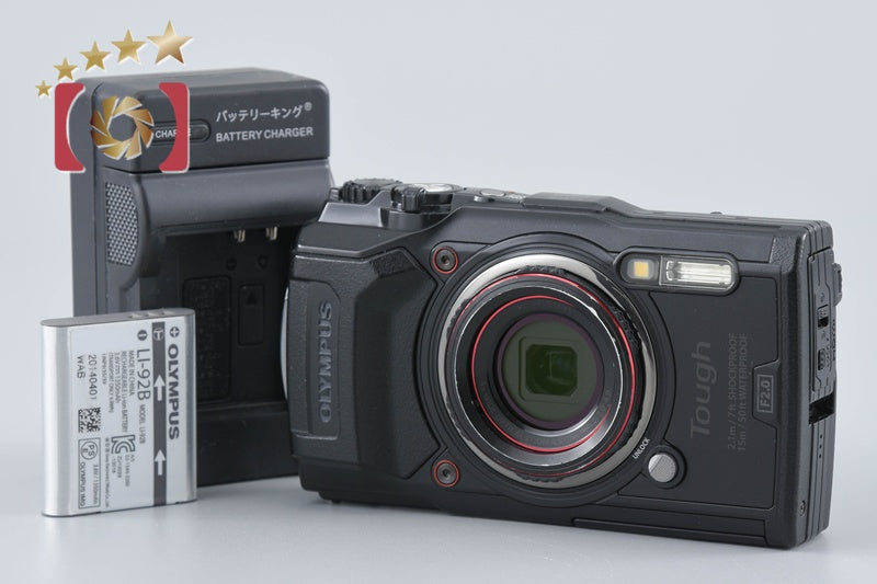 [Used] OLYMPUS Tough TG-6 Black Compact Digital Camera