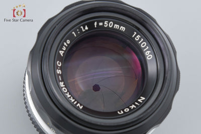 [Used] Nikon NIKKOR-S.C Auto 50mm f/1.4 Ai Modified