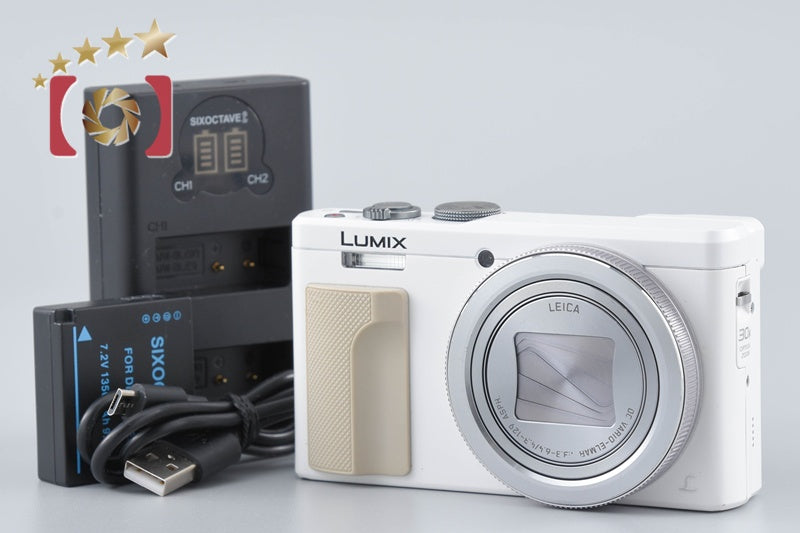 [Used] Panasonic LUMIX DMC-TZ85 White Compact Digital Camera