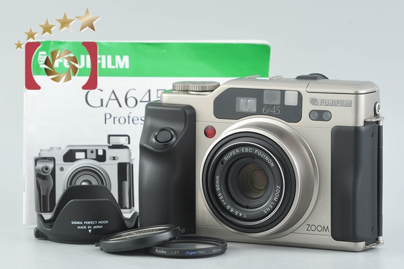 【中古】FUJIFILM 富士フイルム GA645Zi Professional ゴールド 中判フィルムカメラ