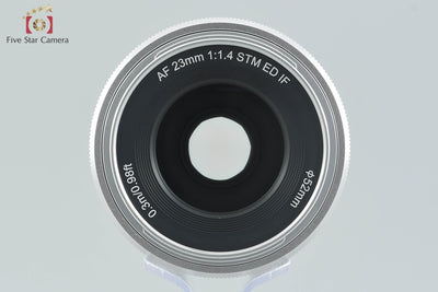 [Used] VILTROX AF 23mm f/1.4 STM ED IF Silver for Fujifilm X-Mount with Original Box