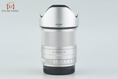[Used] VILTROX AF 23mm f/1.4 STM ED IF Silver for Fujifilm X-Mount with Original Box