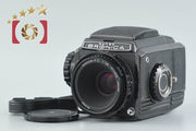 【中古】ZENZA BRONICA ゼンザブロニカ S2 後期 ブラック + Nikon NIKKOR-P 75mm f/2.8