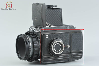 【中古】ZENZA BRONICA ゼンザブロニカ S2 後期 ブラック + Nikon NIKKOR-P 75mm f/2.8