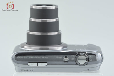 [Used] Casio EXILIM EX-H10 Silver Compact Digital Camera