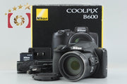 [Used] Nikon COOLPIX B600 Black Compact Digital Camera with Original Box