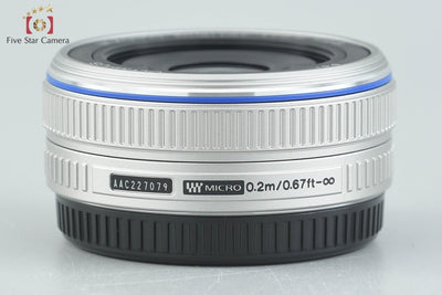 [Used] OLYMPUS Olympus M.ZUIKO DIGITAL 17mm f/2.8 Silver