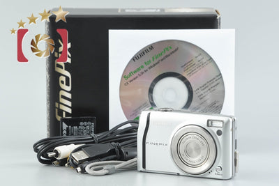 [Used] FUJIFILM FinePix F40fd Silver Compact Digital Camera with Original Box