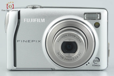 [Used] FUJIFILM FinePix F40fd Silver Compact Digital Camera with Original Box