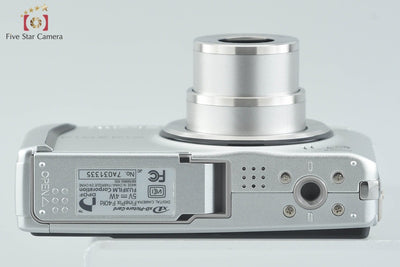 [Used] FUJIFILM FinePix F40fd Silver Compact Digital Camera with Original Box