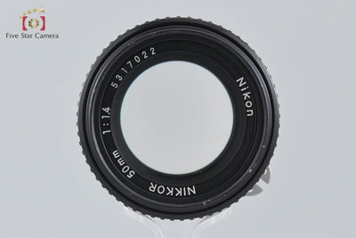 [Used] Nikon Nikkor AI-S 50mm f/1.4