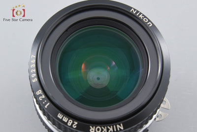 [Used] Nikon Ai NIKKOR 28mm f/2.8