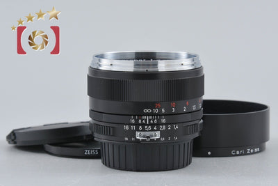 [Used] Carl Zeiss Planar 50mm f/1.4 ZF T* for Nikon