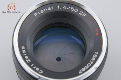 [Used] Carl Zeiss Planar 50mm f/1.4 ZF T* for Nikon