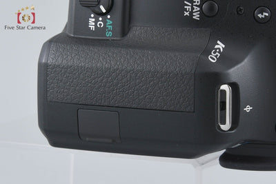 [Used] PENTAX K-50 Black Digital SLR Camera - Low Shutter Count
