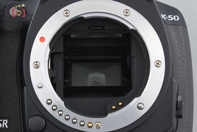[Used] PENTAX K-50 Black Digital SLR Camera - Low Shutter Count