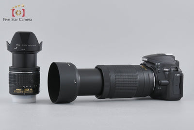 [Used] Nikon D5600 Double Zoom Kit - Low Shutter Count
