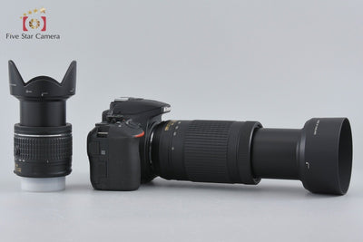 [Used] Nikon D5600 Double Zoom Kit - Low Shutter Count